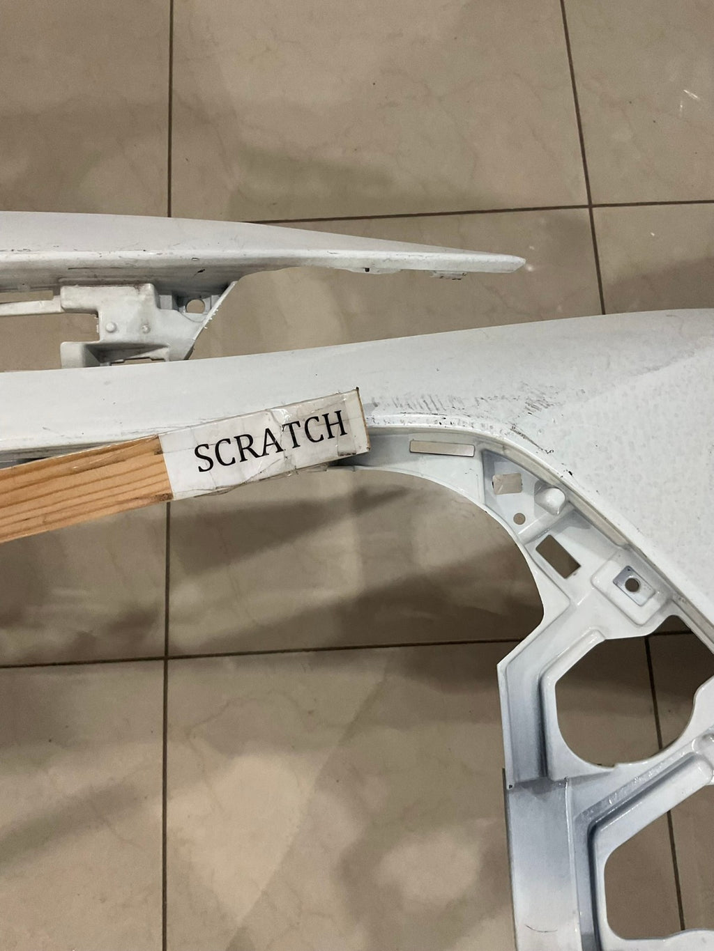 Front Bumper Cover White 2020-2025 Toyota Corolla L LE XLE CAPA