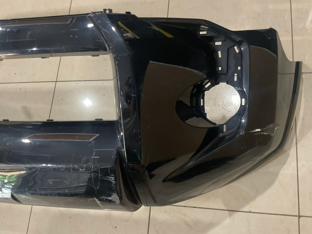 Front Bumper Cover Black 2014-2023 Toyota 4Runner SR5 Base 52119+35210 OEM