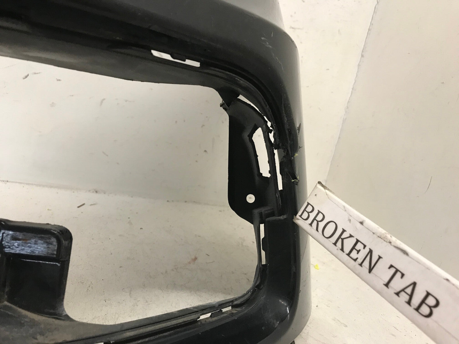 Front Upper Bumper Cover Black 2015-2016 Honda CR-V 71101-T1W-A000 OEM