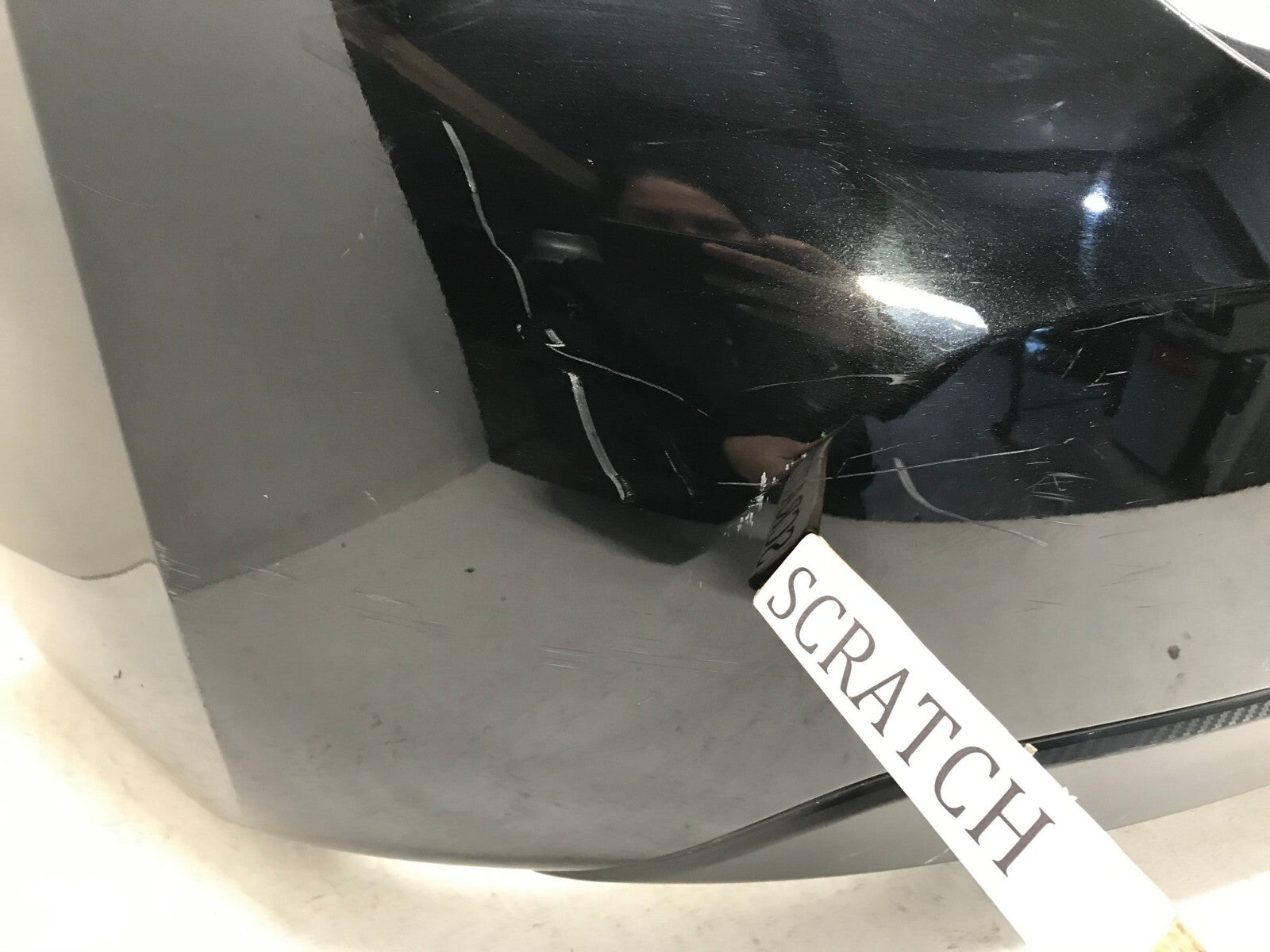 Rear Bumper Cover Toyota Corolla Black 2014-2018 52159-02A10 OEM7
