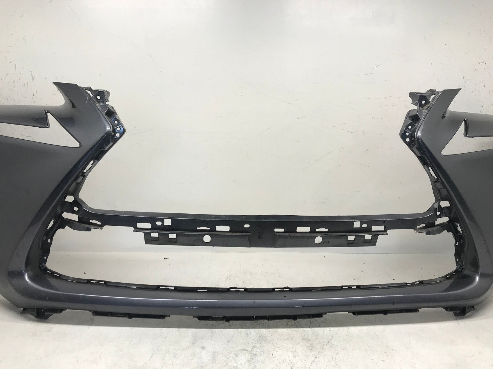 Front Bumper Cover Lexus NX NX200 NX300 w/Sensor Holes Gray 2014 52119-78010 OEM