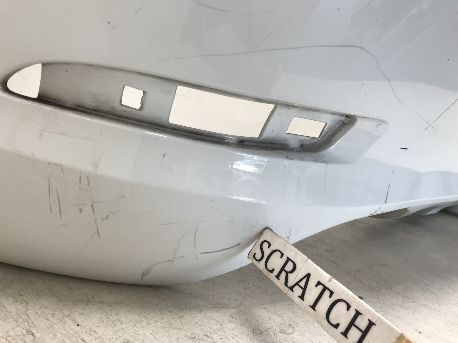 Rear Bumper LOCAL Porsche 911 Carrera w/Sensor Holes 2012-2016 99150541105 OEM