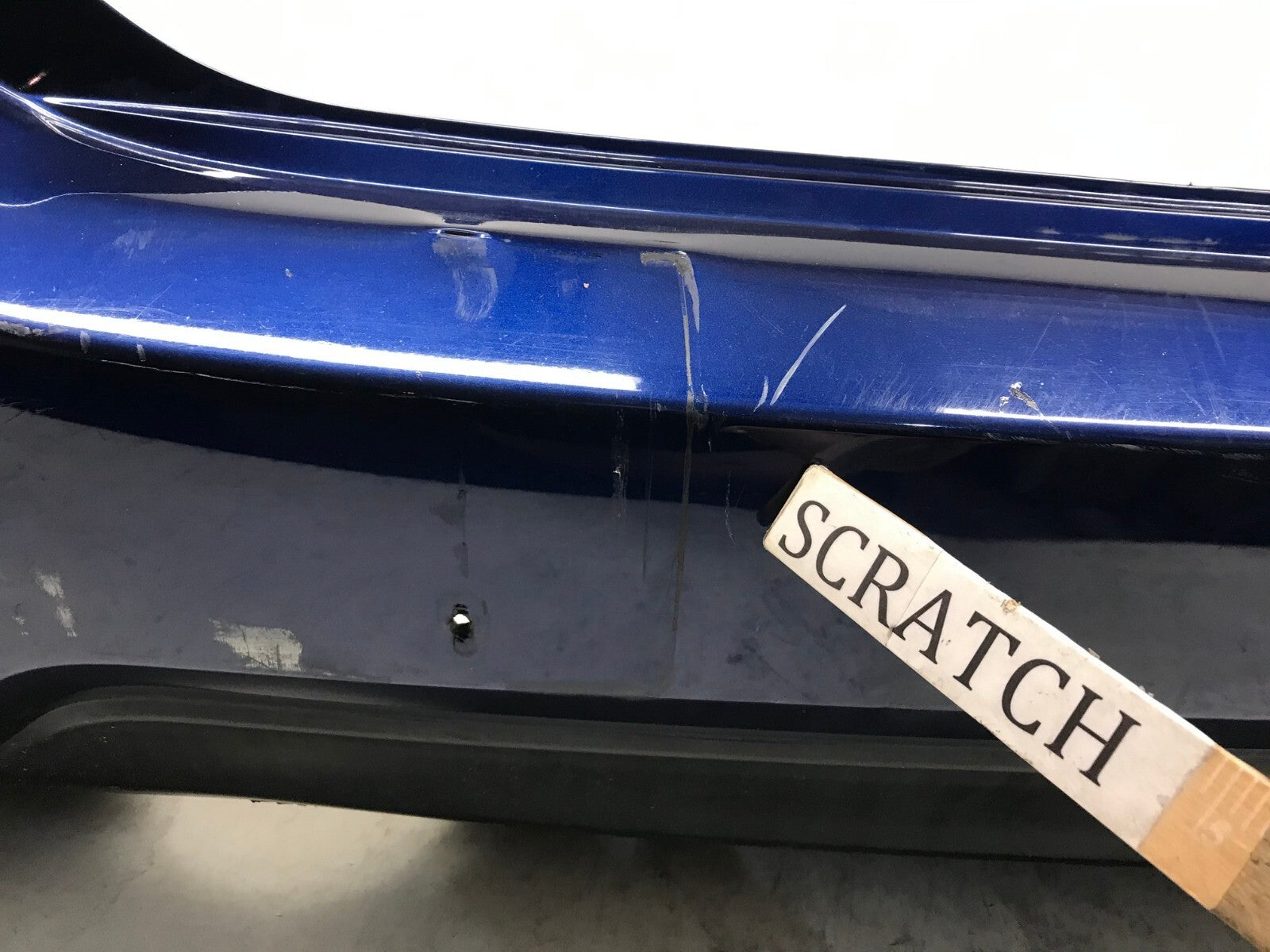 Rear Bumper Cover Blue Nissan Sentra S SL SV FE 2016-2018 85022-3YU0H OEM