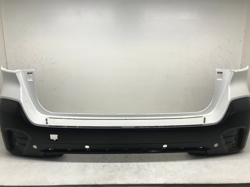 Rear Bumper Cover Subaru Outback w/Sensor Holes White 2020 57704AN31A OEM