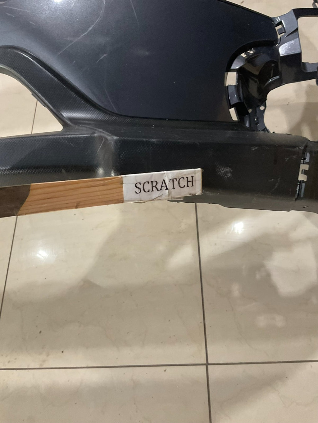 Front Bumper Cover Grey/Blue 2024 Subaru XV Crosstrek 57704fn200 OEM