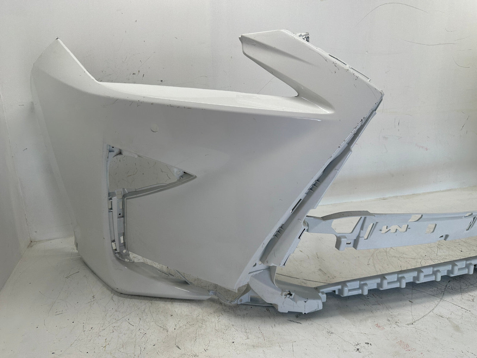 Front Bumper Cover White 2016-2018 Lexus RX350 W/Sensor Holes 52119-0E270 OEM