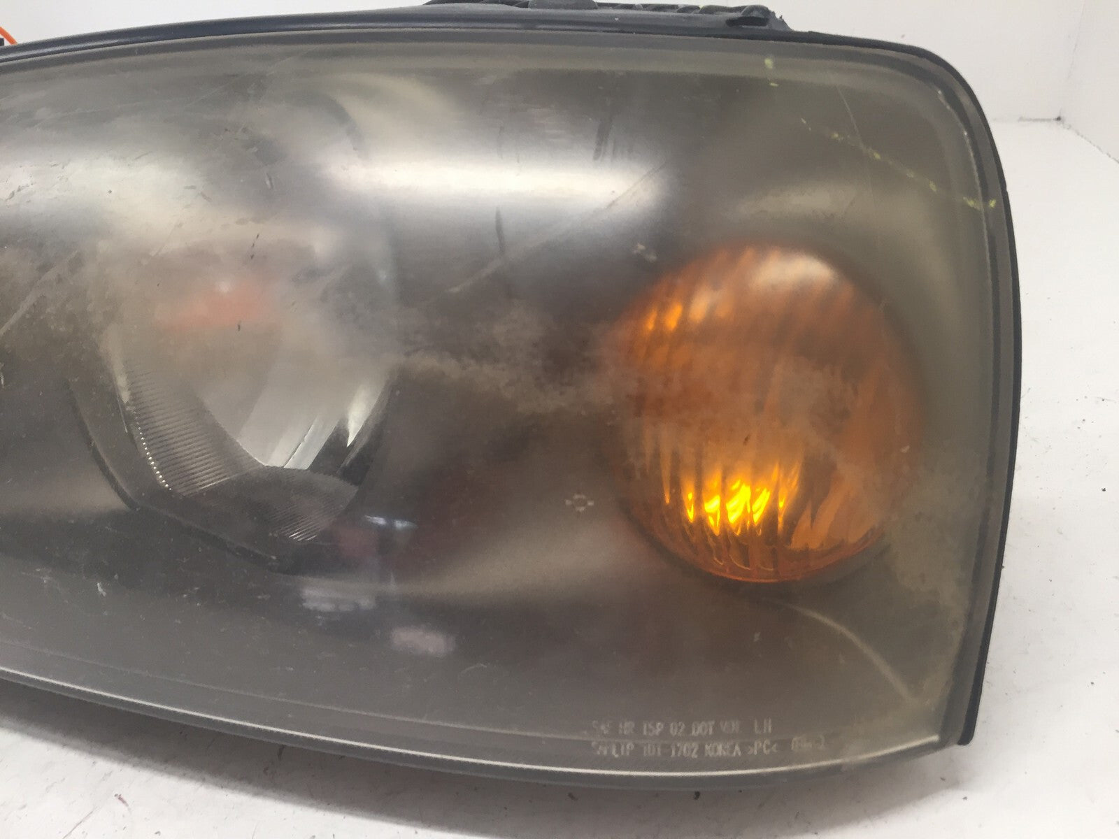 Headlight Damaged Headlamp Driver LH Hyundai Elantra 2004-2006 92101-2D550 OEM