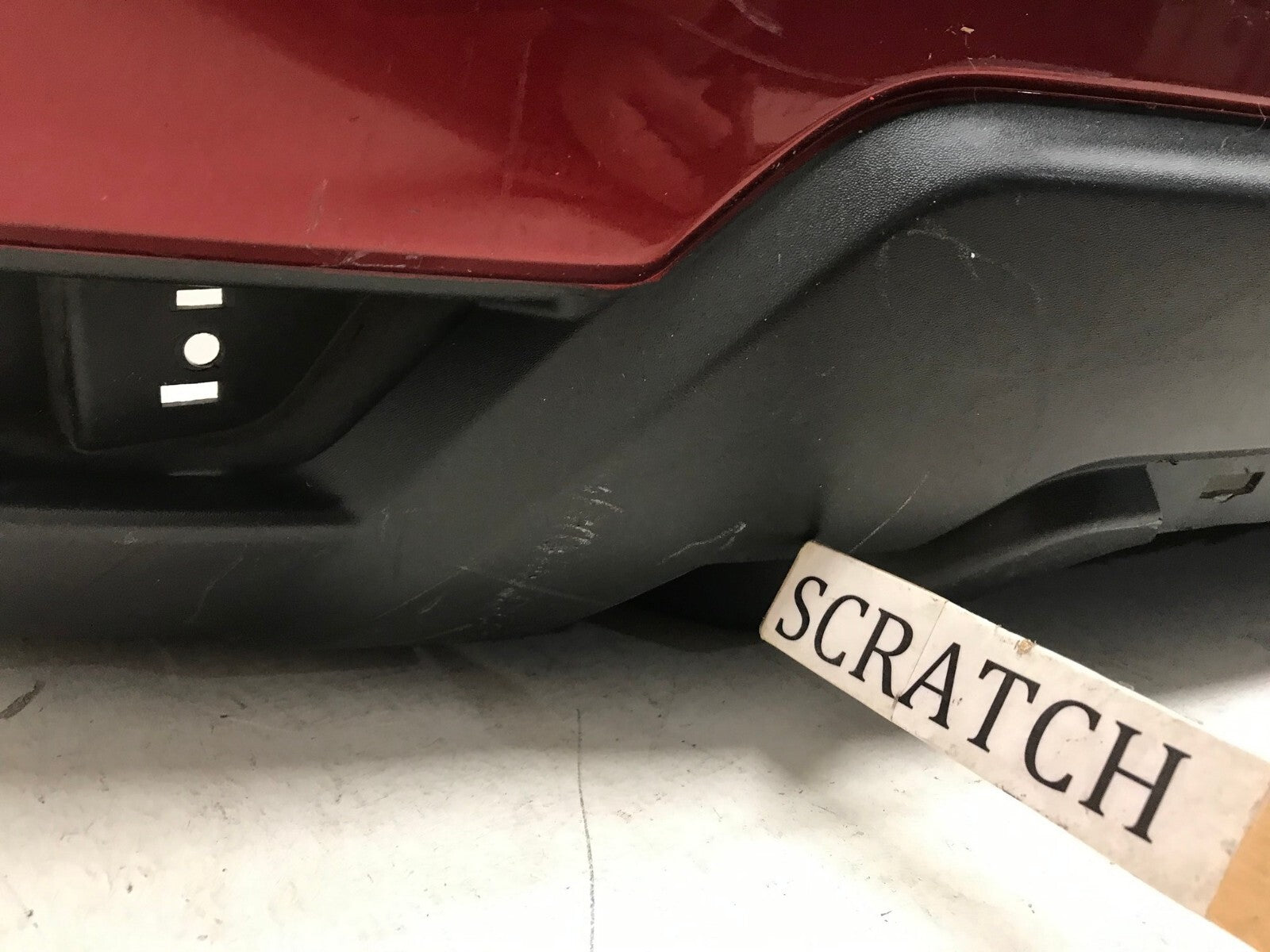 Rear Bumper Cover Red Nissan Rogue S SL SV SV Hybrid 17 18 85022-6FL0H OEM