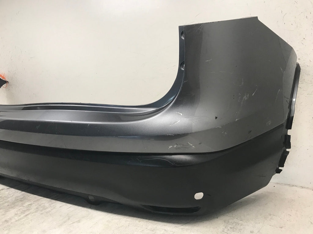 Rear Bumper Cover Gray Nissan Rogue Sport S SL SV w/Sensor Holes 85022-6MA0H OEM