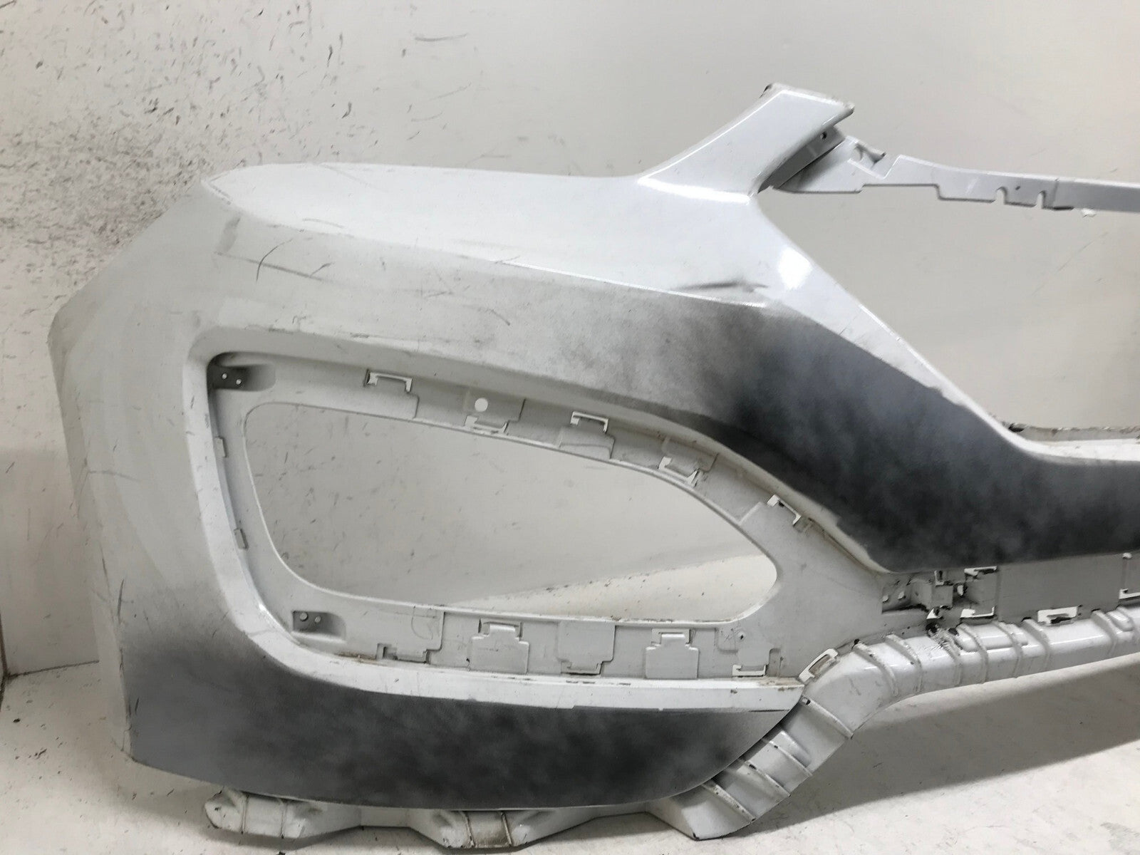 Front Bumper Cover White 2013-2016 Hyundai Santa Fe Sport/Sport 2.0T CAPA
