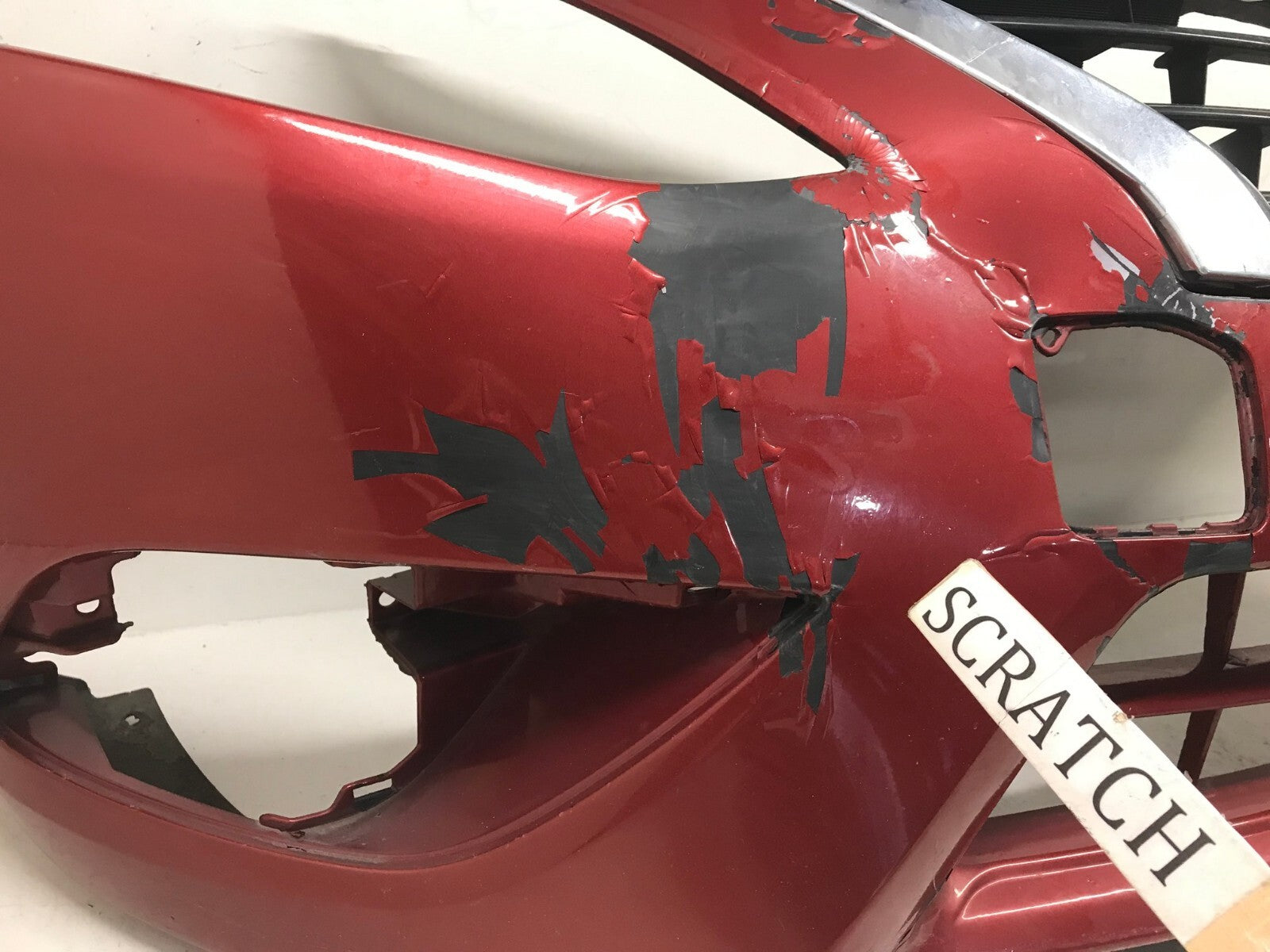Front Bumper Cover Red Nissan Versa 2015-2018 62022-9KM0H OEM