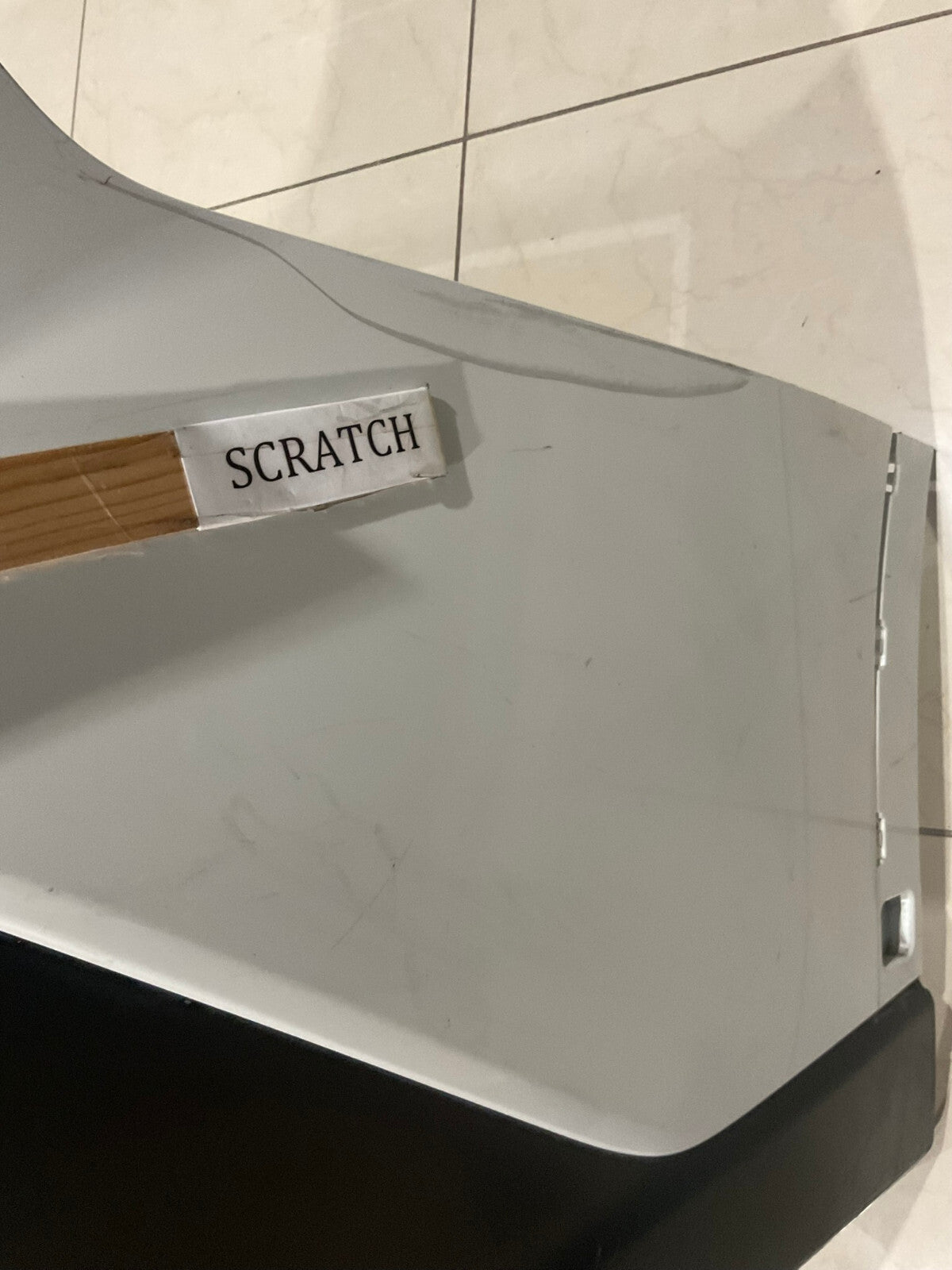Rear Bumper Cover White Subaru Outback 2020 57704-AN31A OEM