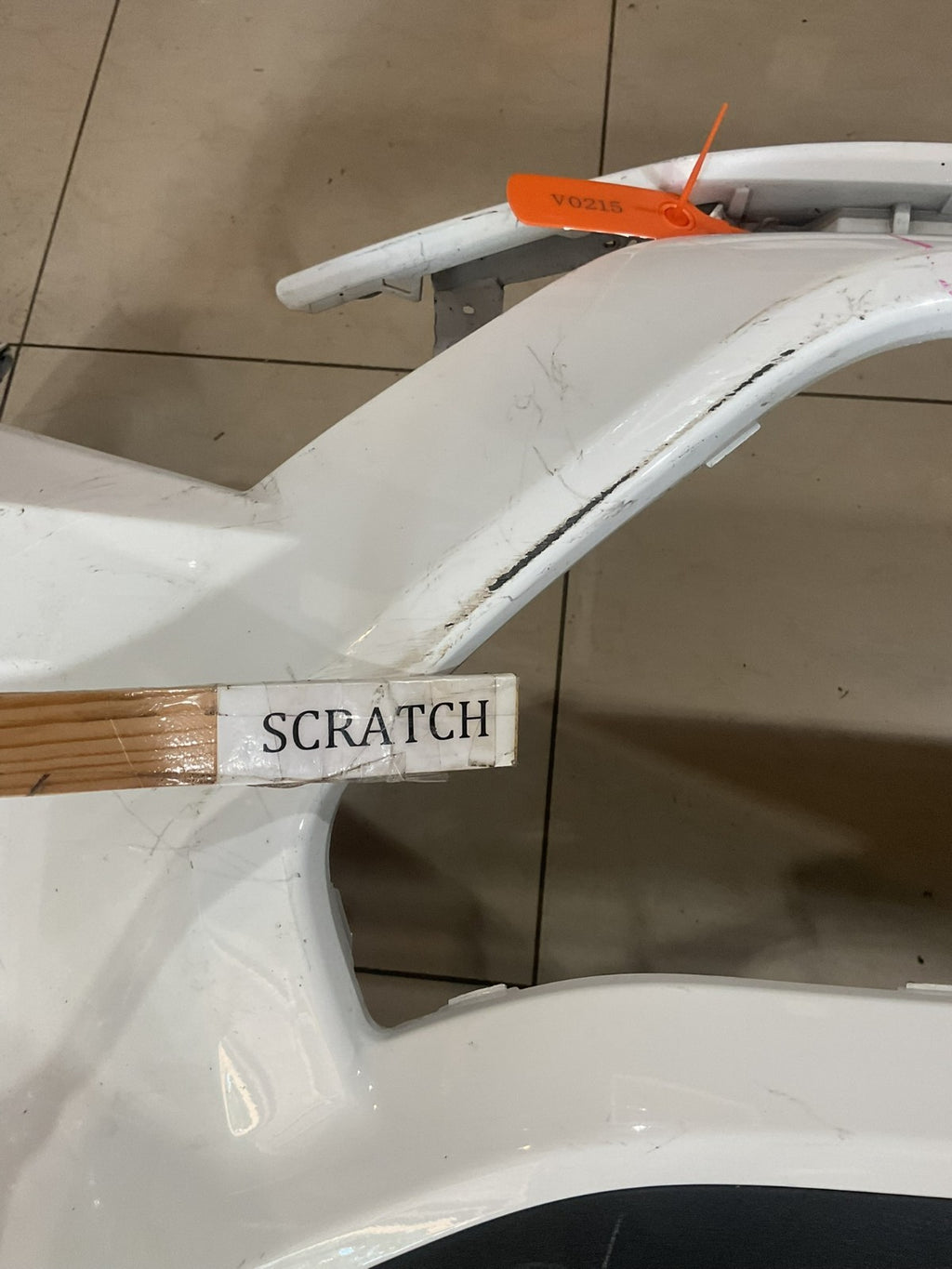 Front Bumper Cover White Toyota RAV4 2019-2021 52119+0r200 OEM