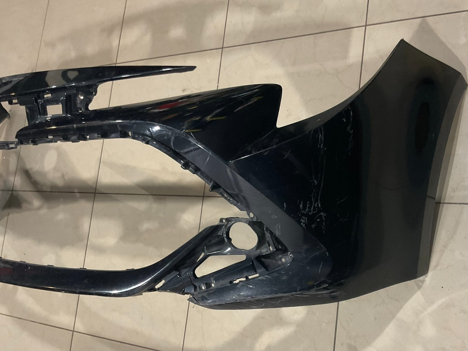 Front Bumper Cover Black 2019-2022 Toyota Corolla 52119+12g20 OEM