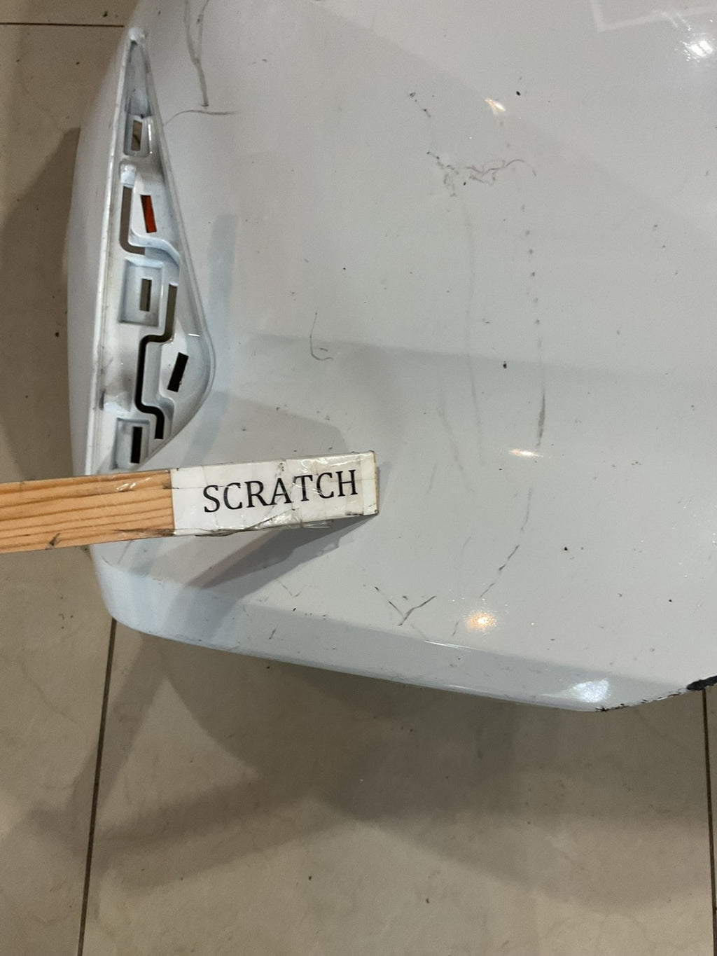 Front Upper Bumper Cover White Nissan Sentra 2024 62022+6ly0h OEM
