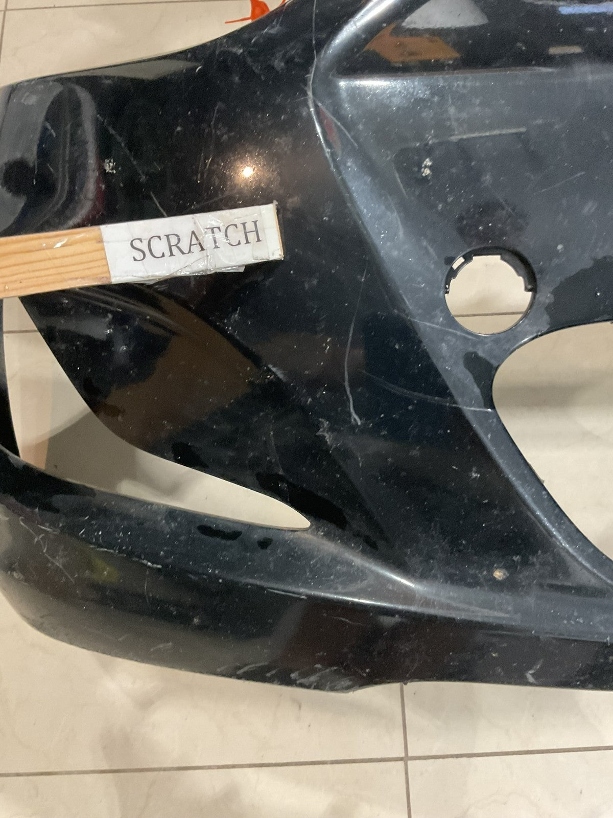 Front Bumper Cover Black 2014-2017 Hyundai Accent 86511+1r010 OEM