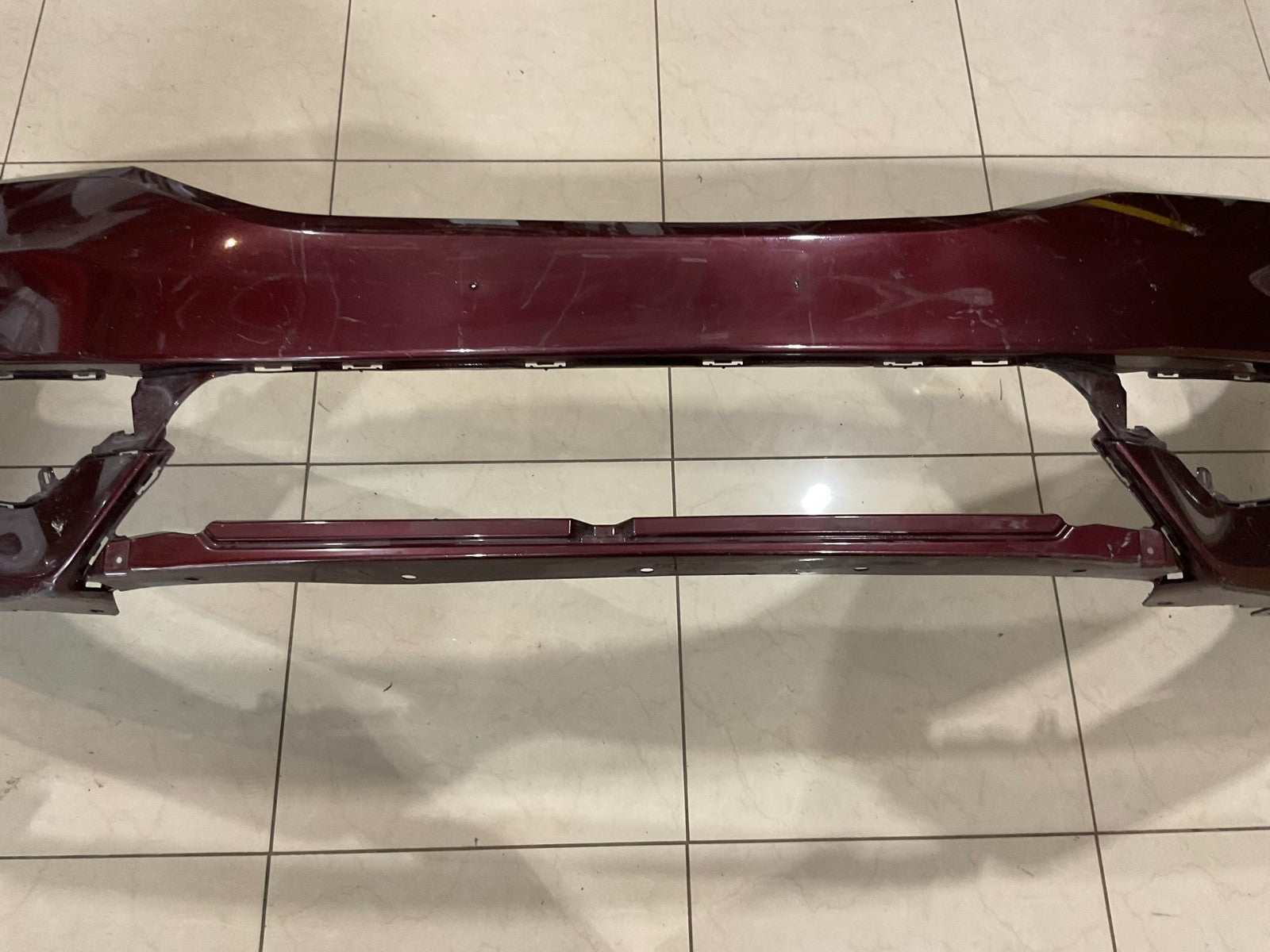 Front Bumper Cover Red Honda Accord Sedan 2016-2017 71101+tf2+a000 OEM