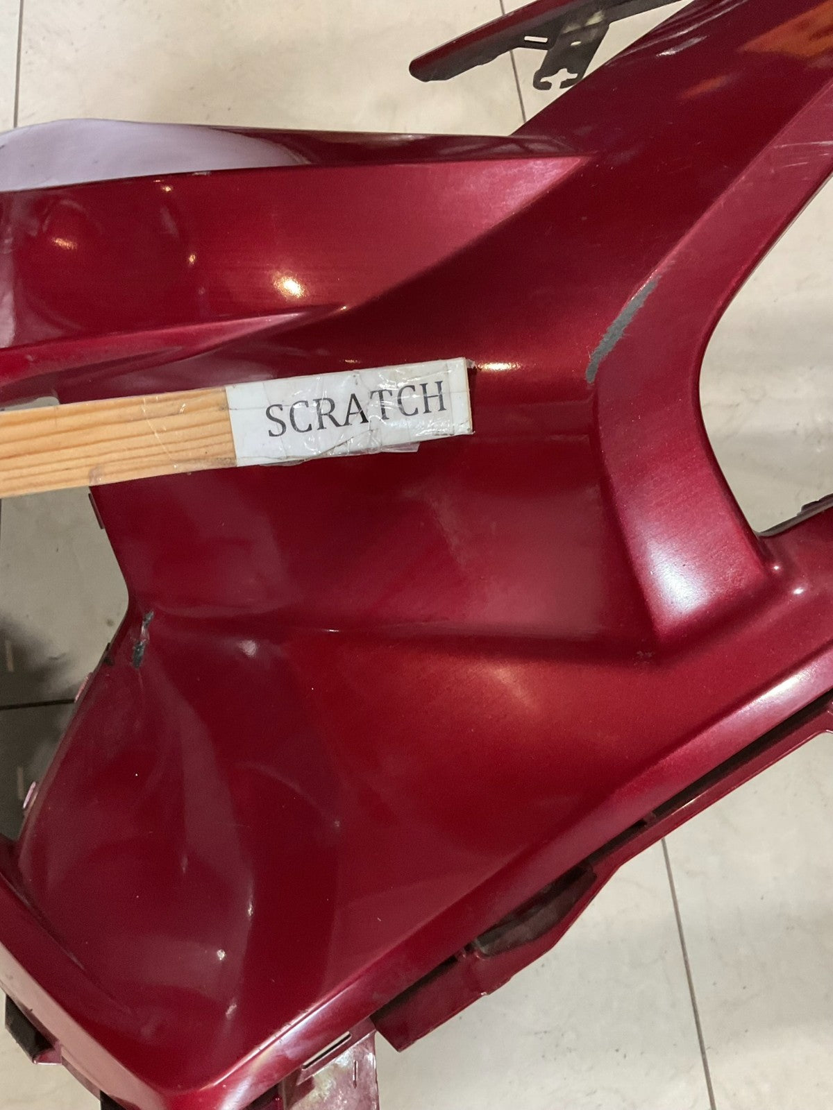 Front Bumper Cover Red Toyota RAV4 2019-2021 52119 0r200 OEM