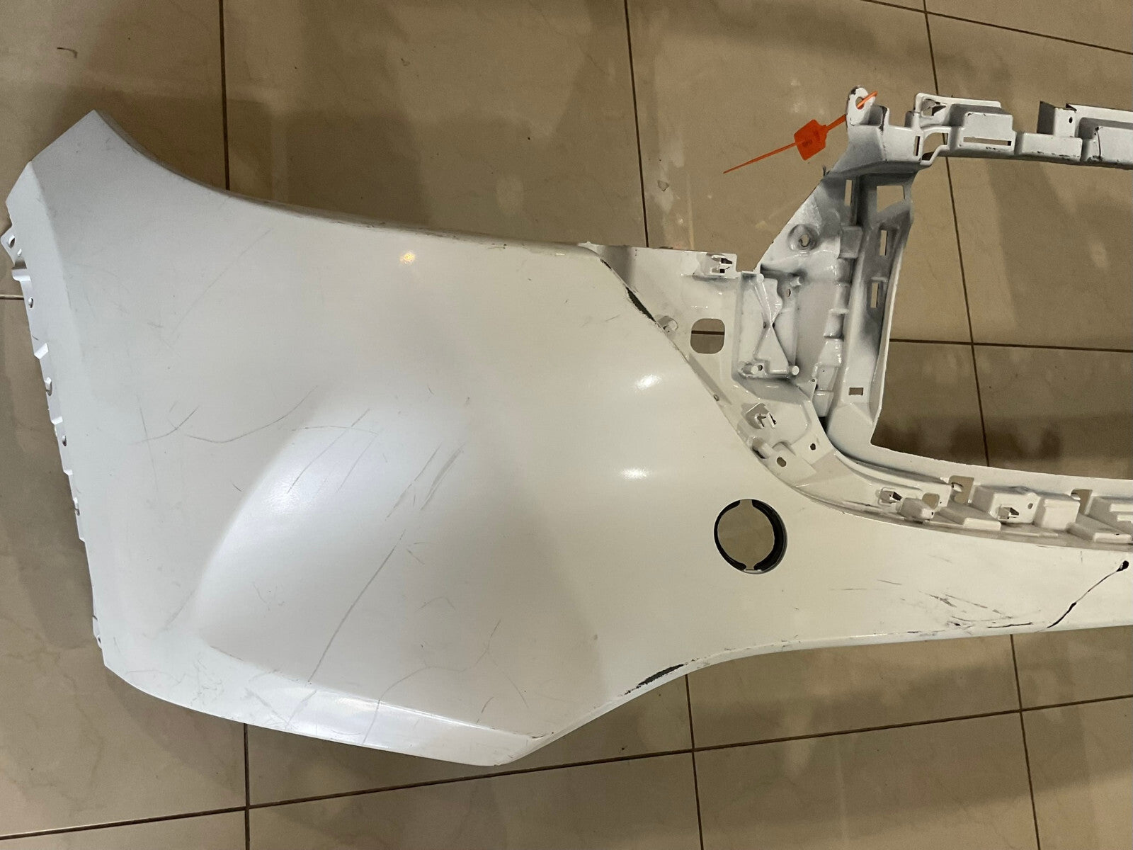 Front Bumper Cover White 2022-2023 Mazda CX-5 CX5 KSD4-50031 OEM