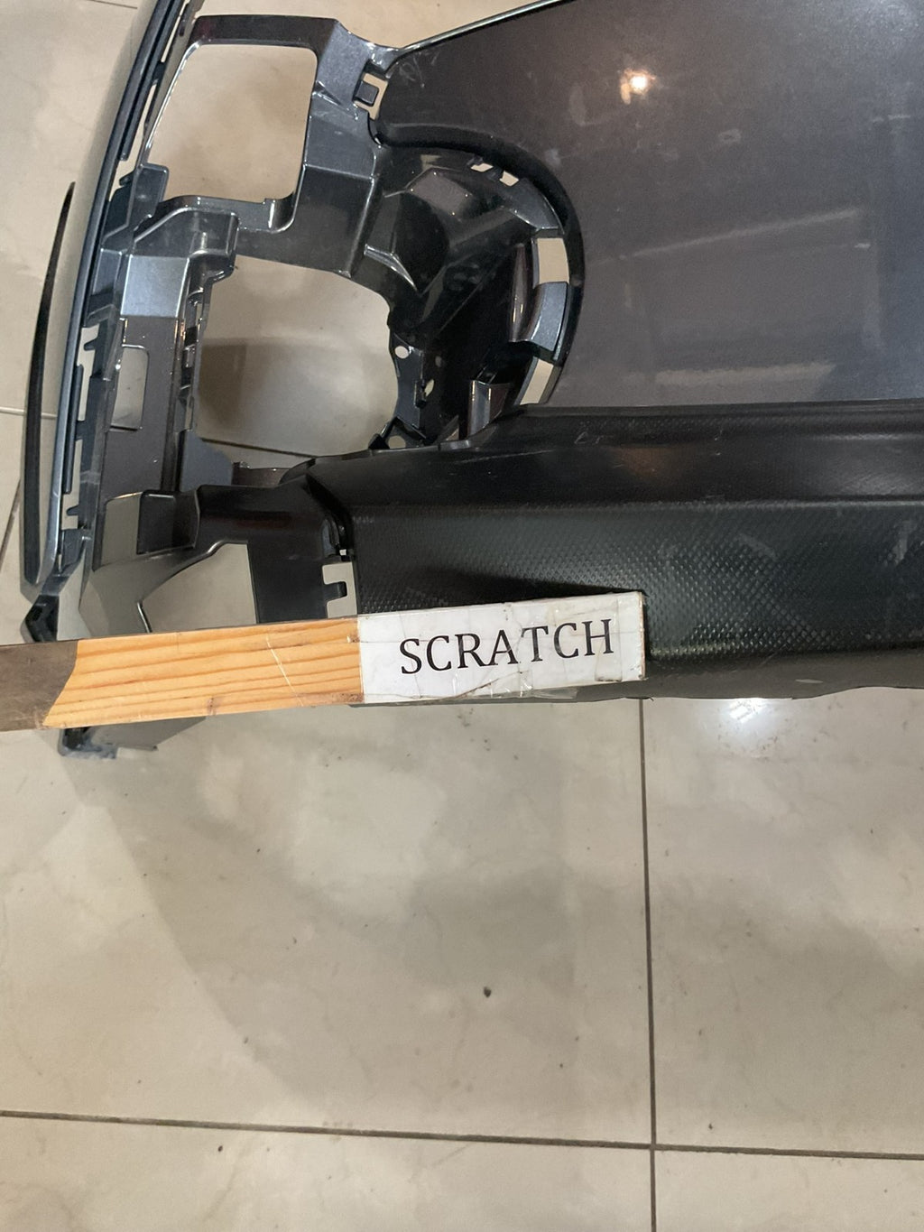 Front Bumper Cover Grey/Blue 2024 Subaru XV Crosstrek 57704fn200 OEM