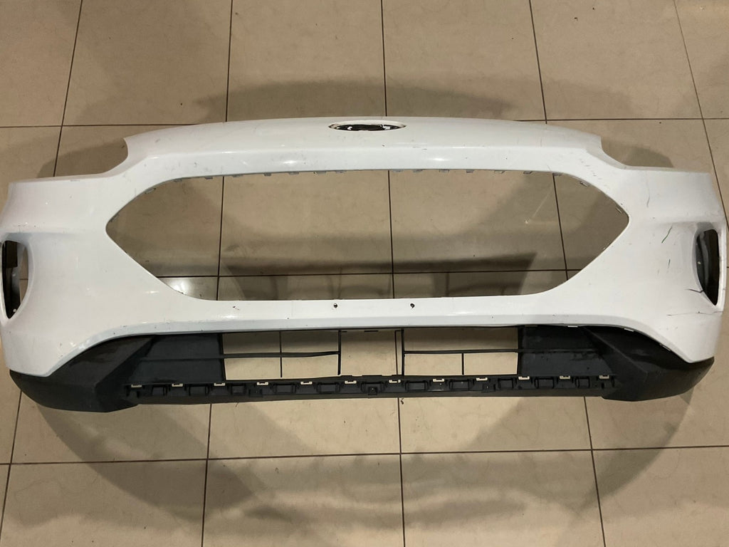 Front Bumper Cover White 2020-2021 Ford Escape lj6b+17f003 OEM