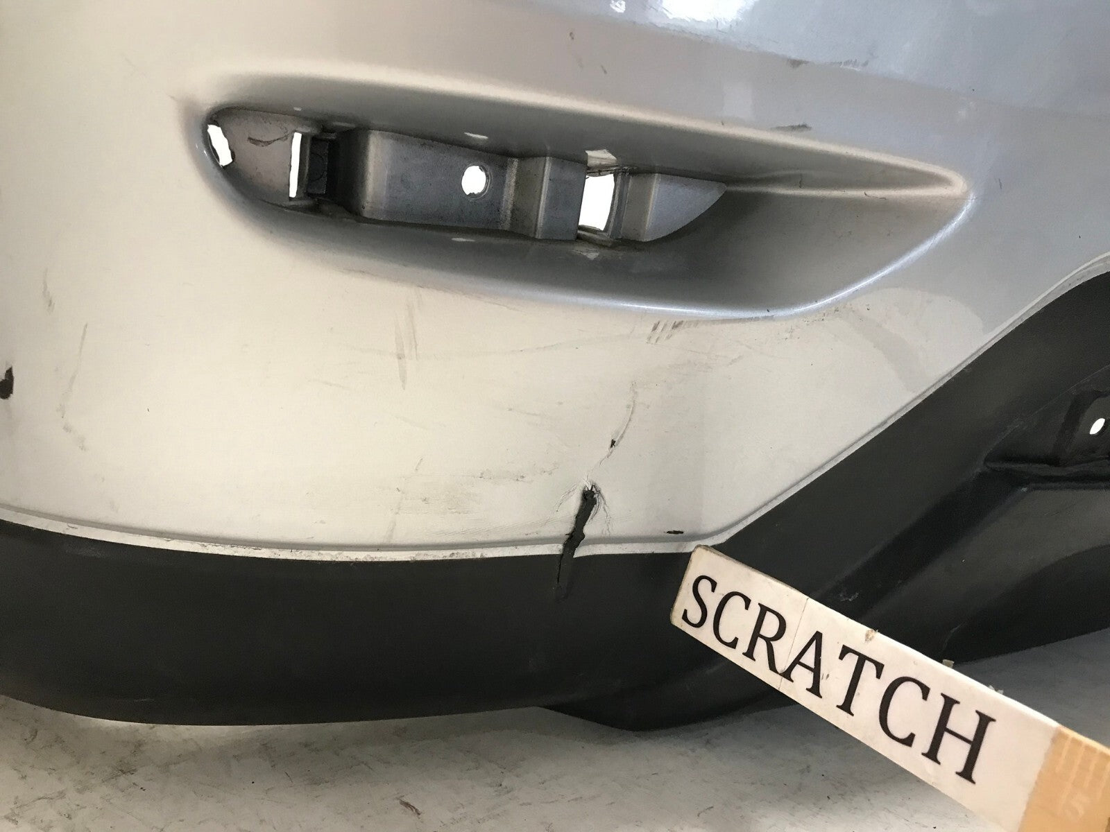Rear Bumper Cover Nissan Pathfinder w/Sensor Holes Grey 13-2016 85022-3KA0H OEM4