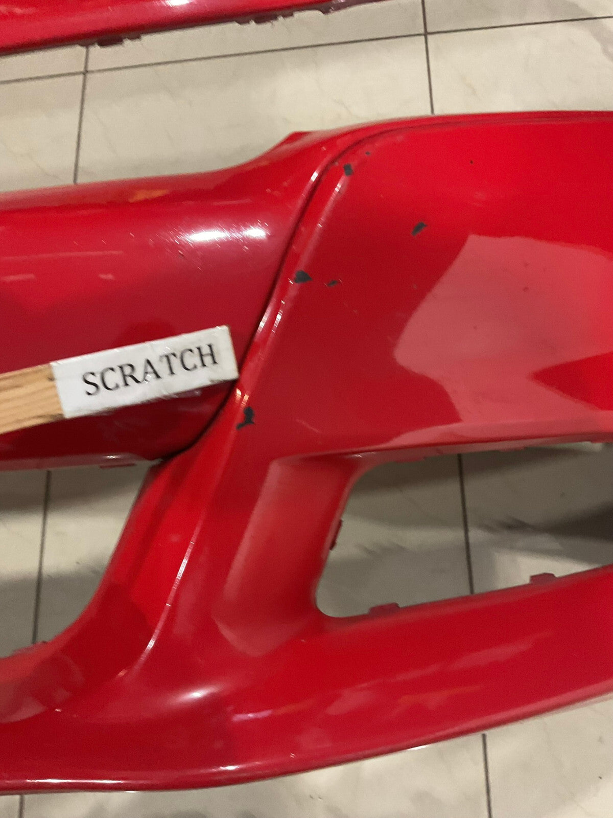 Front Bumper Cover Red 2015-2022 Dodge Charger CAPA