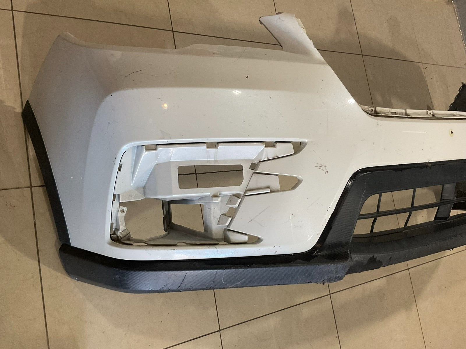 Front Bumper Cover White 2019 20 2021 Subaru Ascent 57704c00a OEM