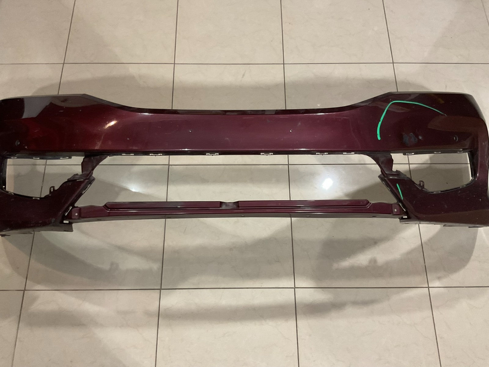 Front Bumper Cover Red Honda Accord Sedan 2016-2017 71101+tf2+a000 OEM