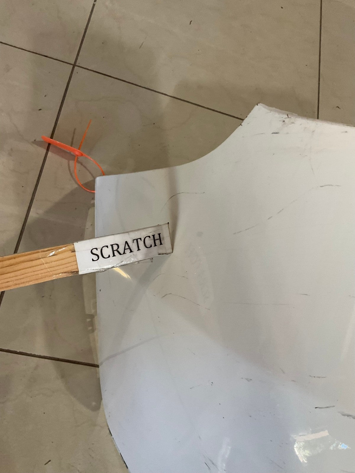 Rear Bumper Cover White 2016 2017 2018 Mercedes Benz A253+885+07+25 OEM