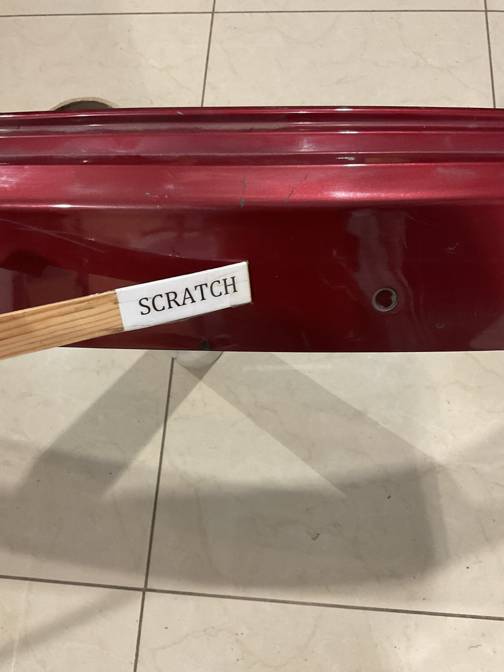 Rear Bumper Cover Red Kia Sorento L EX Limited 2016-2018 86611-C6000 OEM