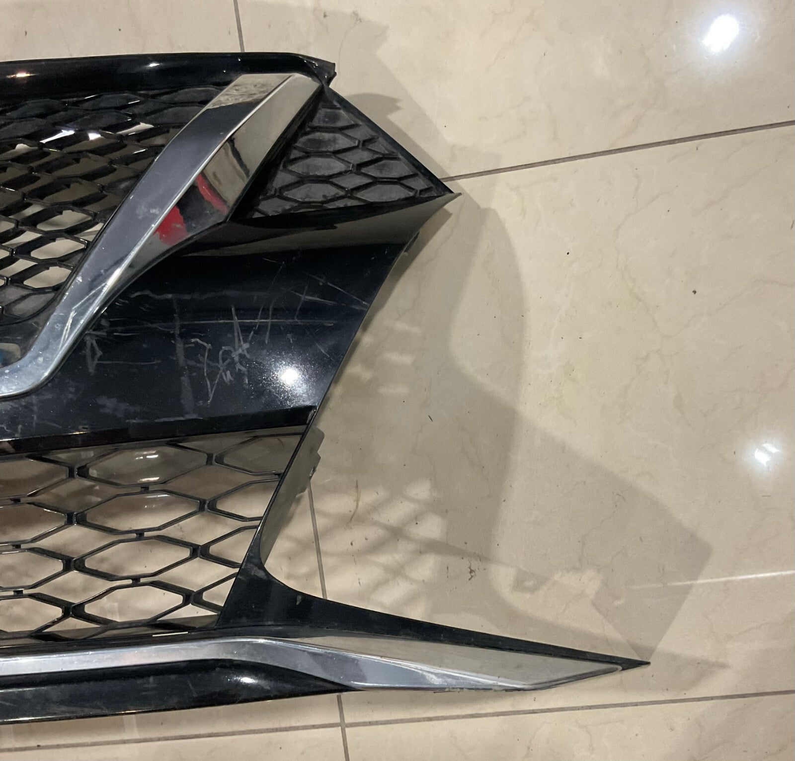 Grill Grille Black/Silver Trim 2019 - 2023 Nissan Maxima 623109DJOA%2FB%2FC OEM