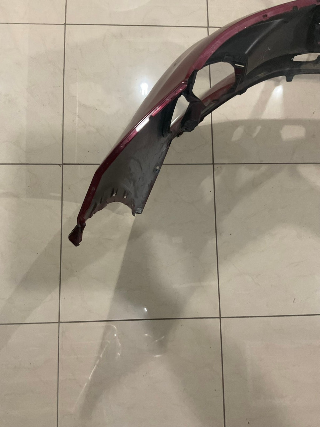 Front Bumper Cover Red 2020 2021 Toyota Highlander 52119+0E420 OEM