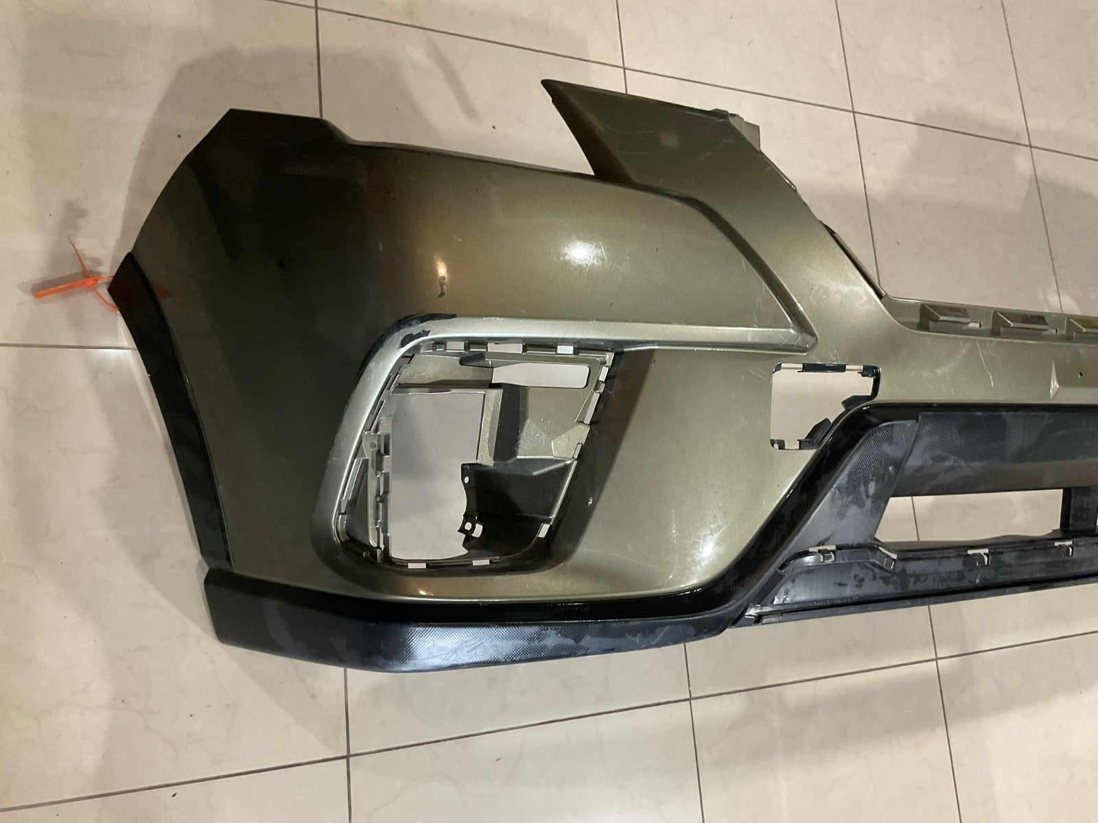 Front Bumper Cover Green Subaru Forester Base/Prem/Sp/Tour 19-2021 57704SJ02 OEM