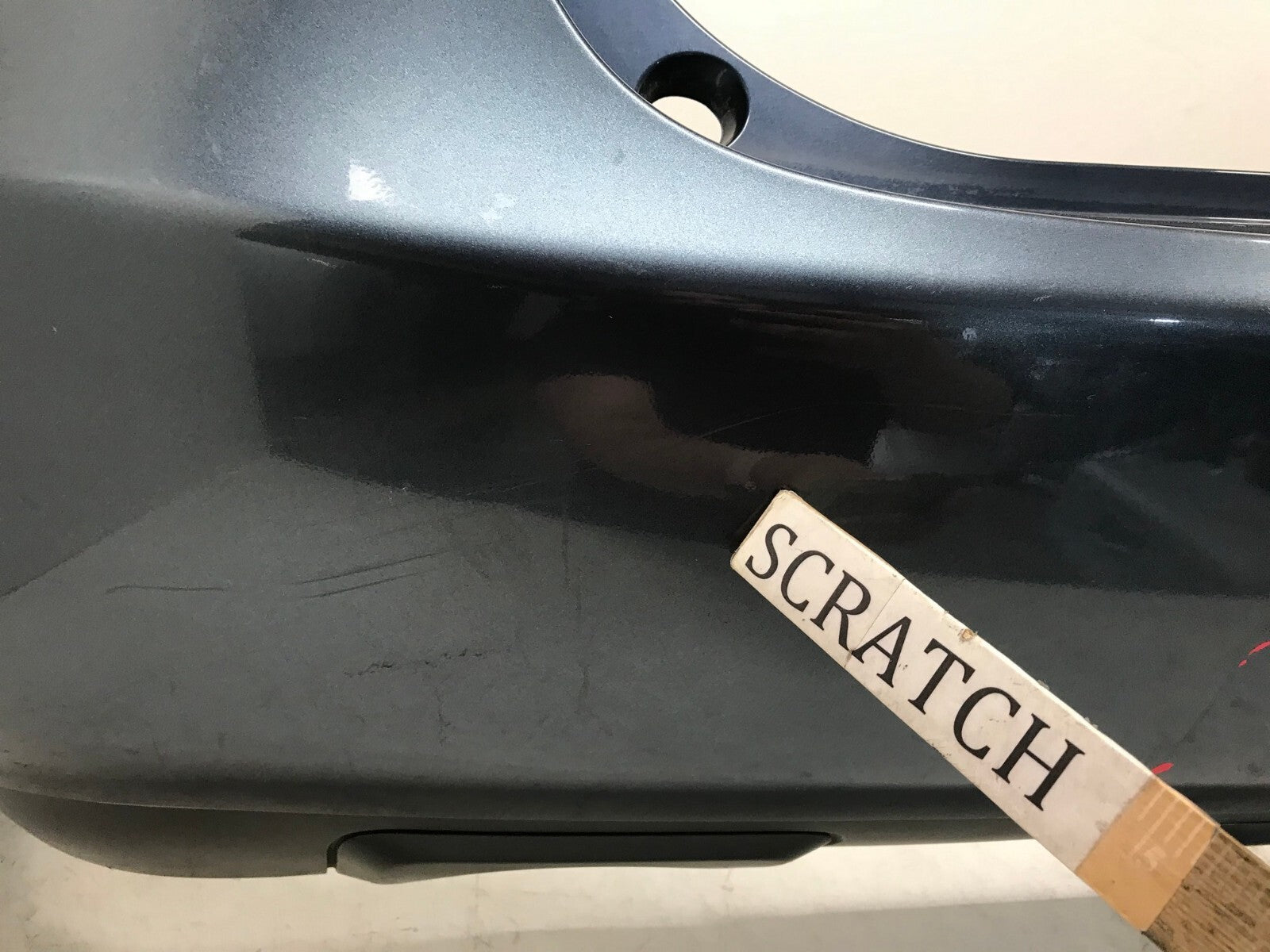Rear Bumper Cover Blue 08-13 Nissan Rogue Select 14 2015 SL SV S 85022-JM04H OEM