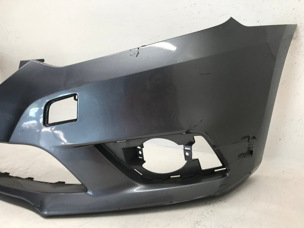Front Bumper Cover Gray Nissan Sentra S SL SV FE S SR SR Turbo 2016-2018 OEM