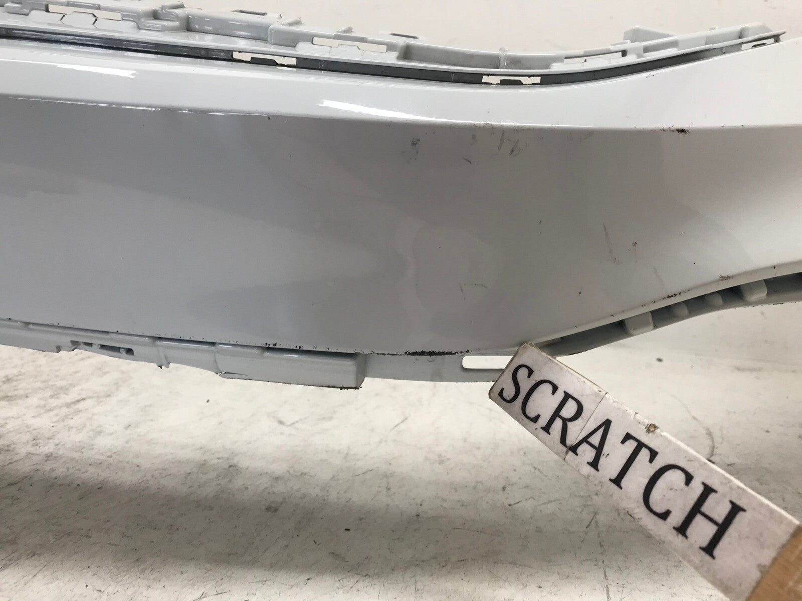 Front Upper Bumper Cover White 2022-2023 Volkswagen Tiguan S/SE 5NN807217-AK OEM
