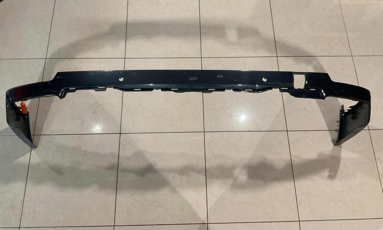Rear Bumper Lower Valance Black 2019 - 2022 BMW X7 G07 5112+7209786 OEM