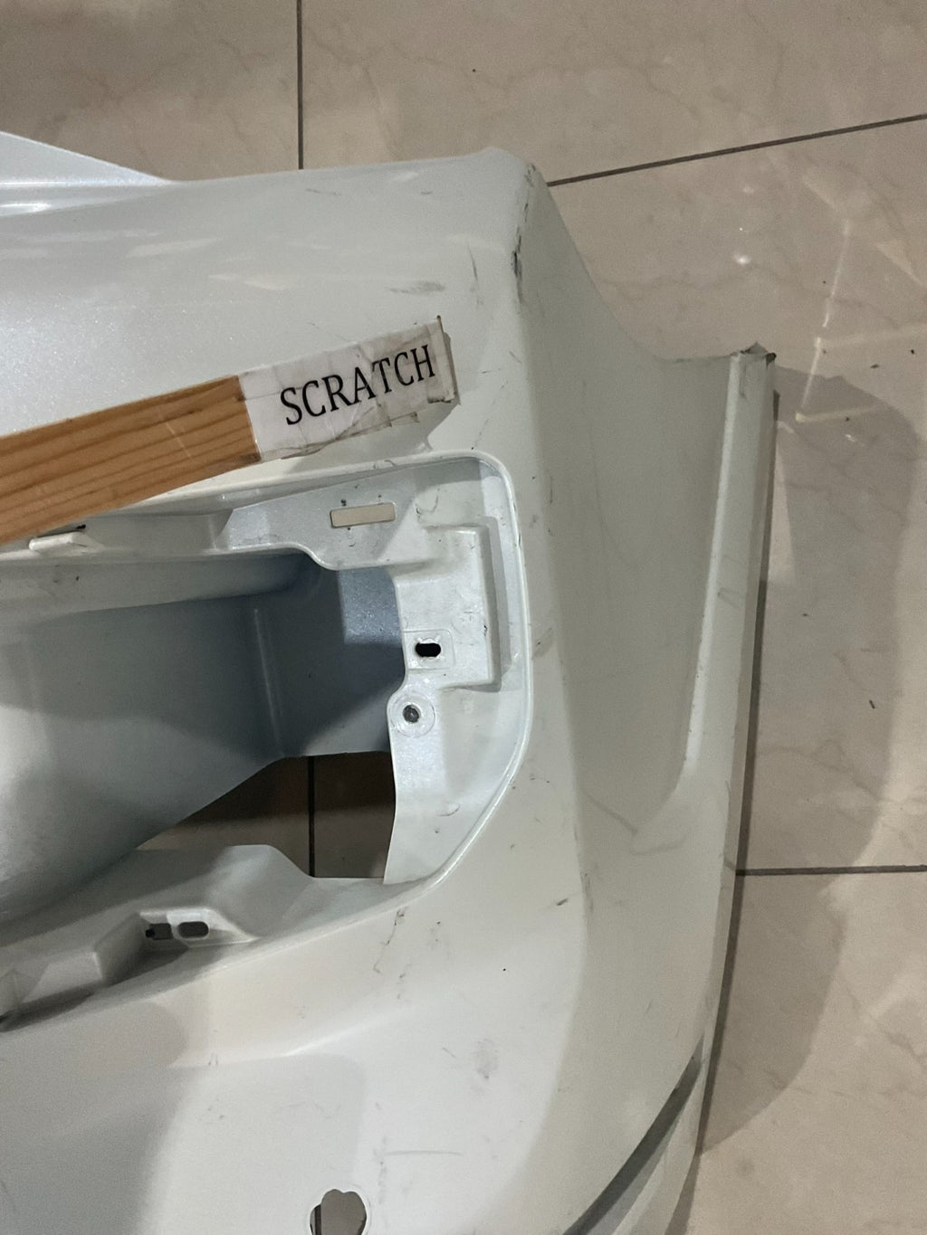 Front Bumper Cover White 2014 2023 Toyota 4Runner 52119+35140 OEM