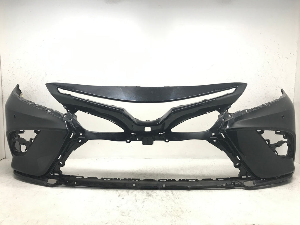 Front Bumper Cover Black 2018-2020 Toyota Camry SE/XSE/Hybrid SE 52119-06E20 OEM