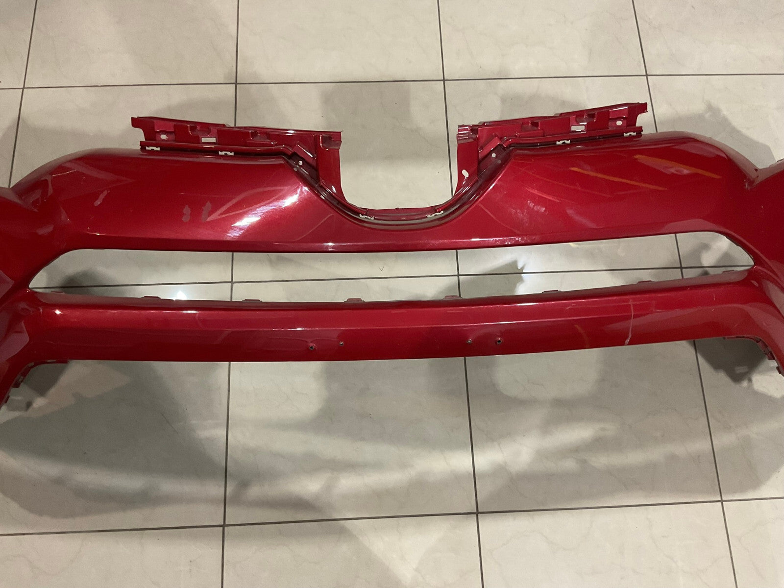 Front Bumper Cover Red 2016-2018 Toyota Rav 4 52119+0P150 OEM