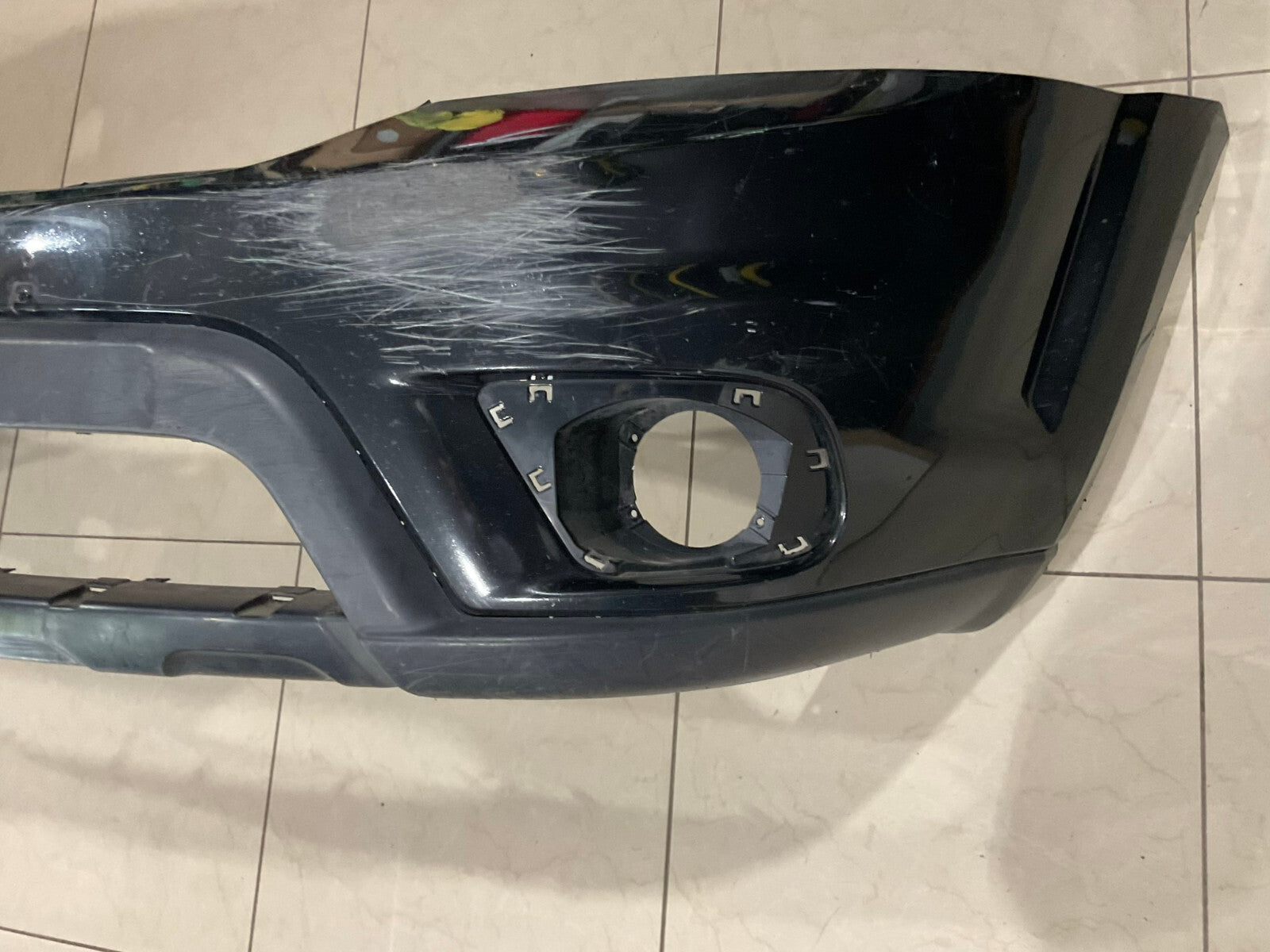 Front Bumper Cover Black Fiat Freemont & Dodge Journey 11-16 1tx73trm OEM