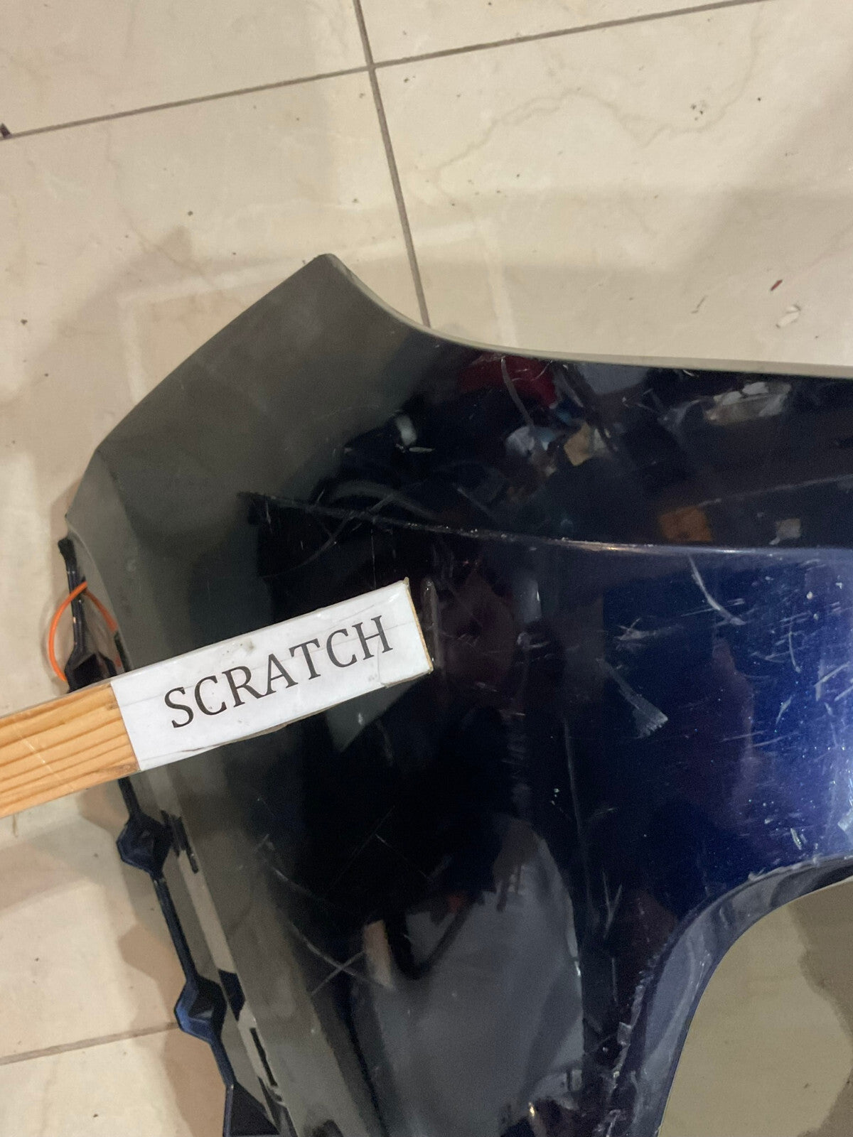 Front Bumper Cover Blue 22-2023 Toyota RAV4 52219-42B20 OEM