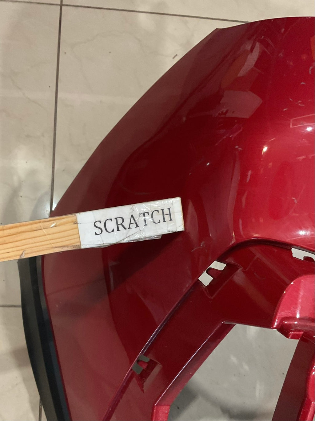 Rear Bumper Cover Red 2024 2025 Subaru Crosstrek 57704nfn62b OEM