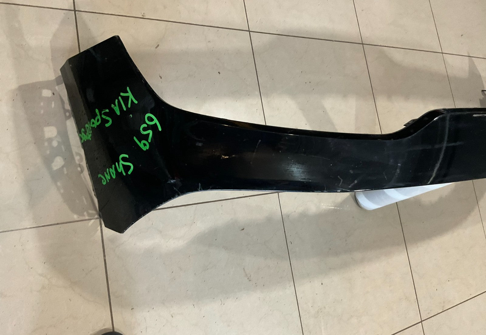 Front Upper Bumper Cover Black Kia Sportage 2023-2024 52159 0e120 OEM