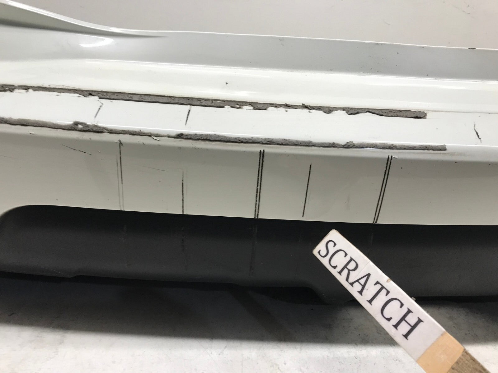 Rear Bumper Cover Nissan Rogue S SL SV White 2014-2016 85022-9TA0H OEM9