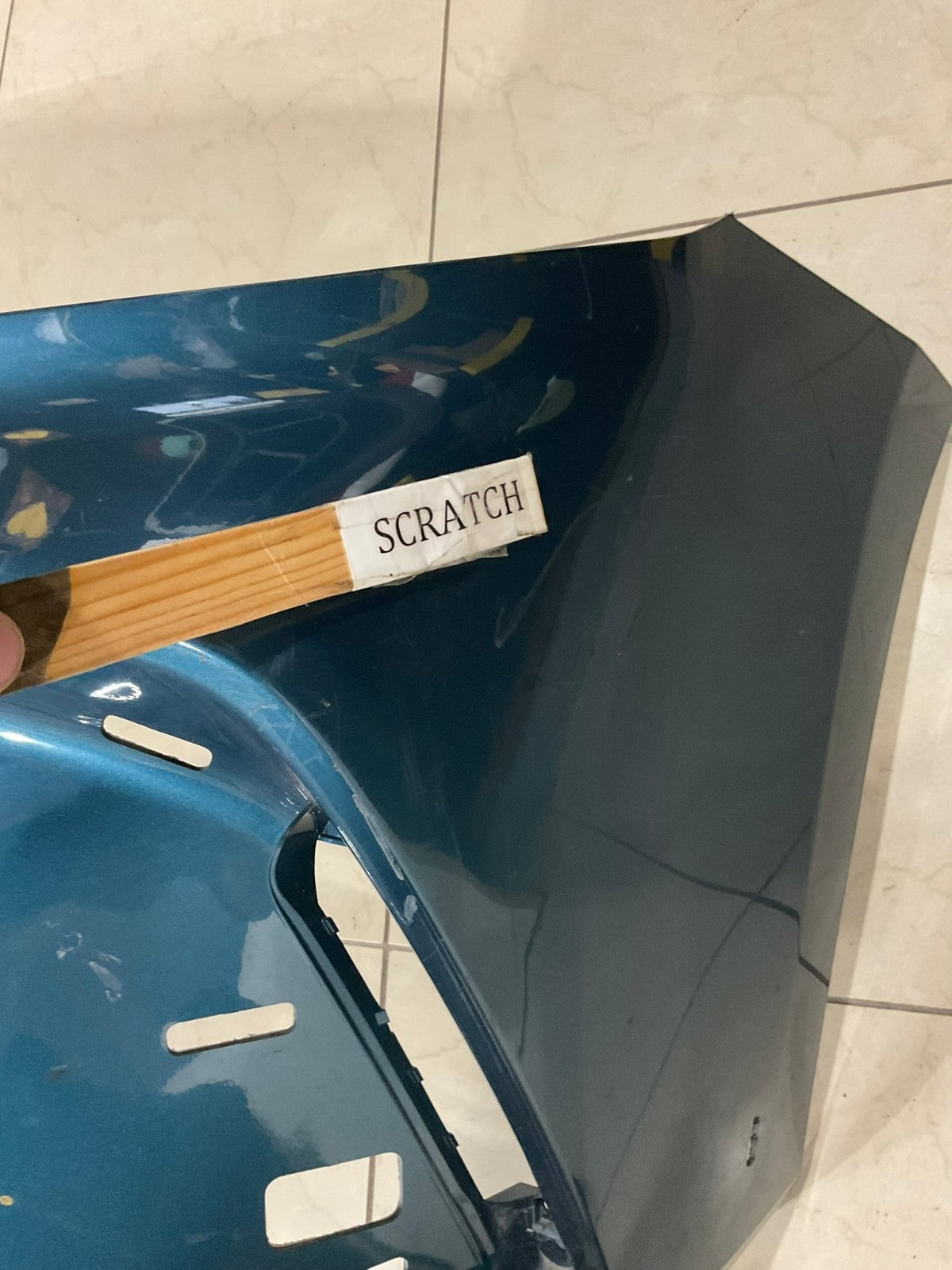 Front Bumper Cover Blue 2025 Toyota Camry LE 52119+AQ019 OEM
