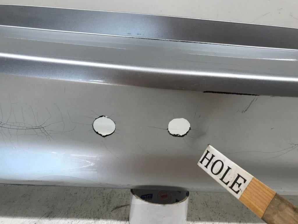 Rear Bumper Cover Silver 2012-2014 Ford Focus Hatchback BM5Z17K835CBPTM OEM