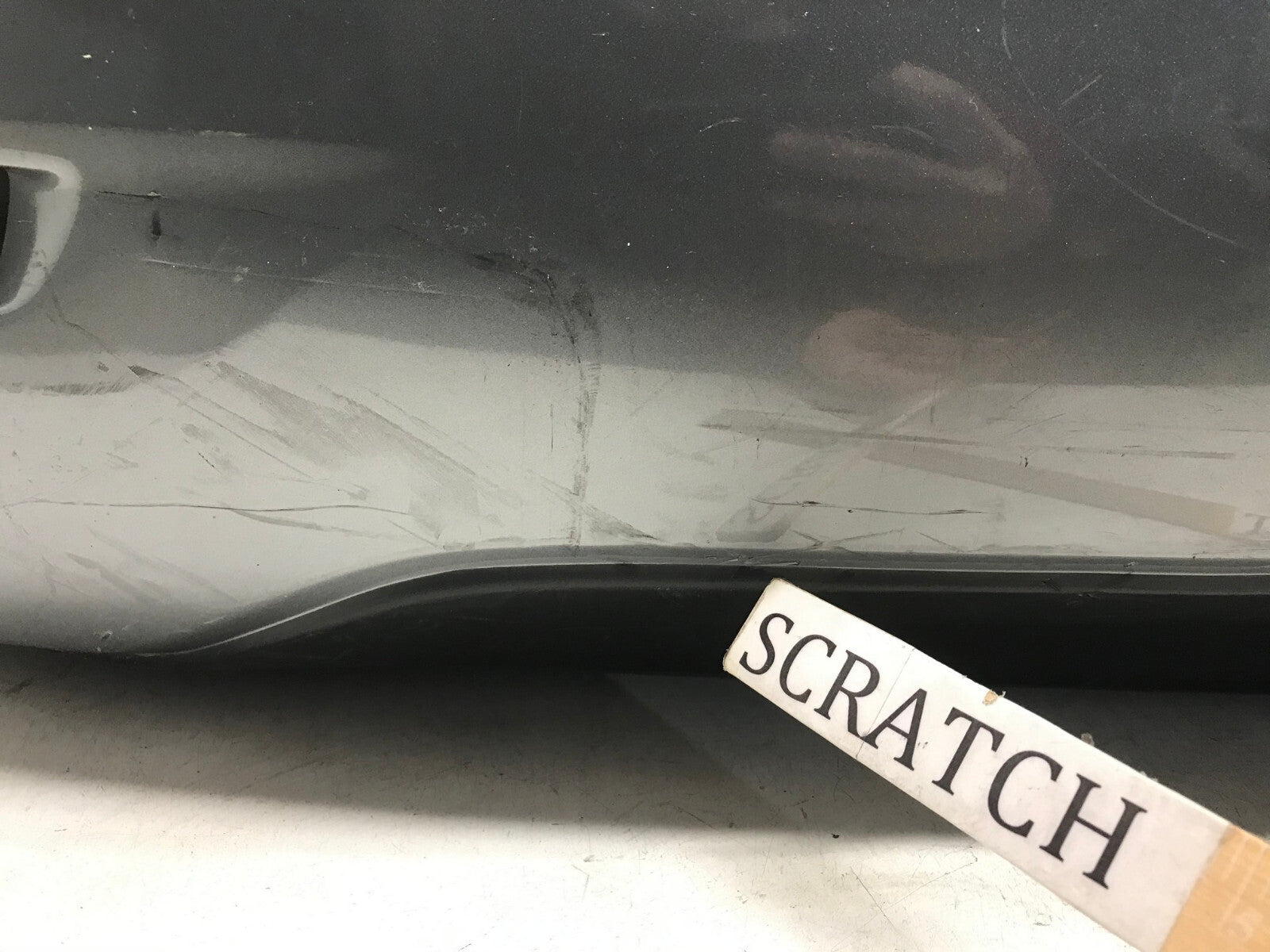Rear Bumper Cover Gray Nissan Sentra SR/SR Turbo 2016-2018 85022-3SH0H OEM