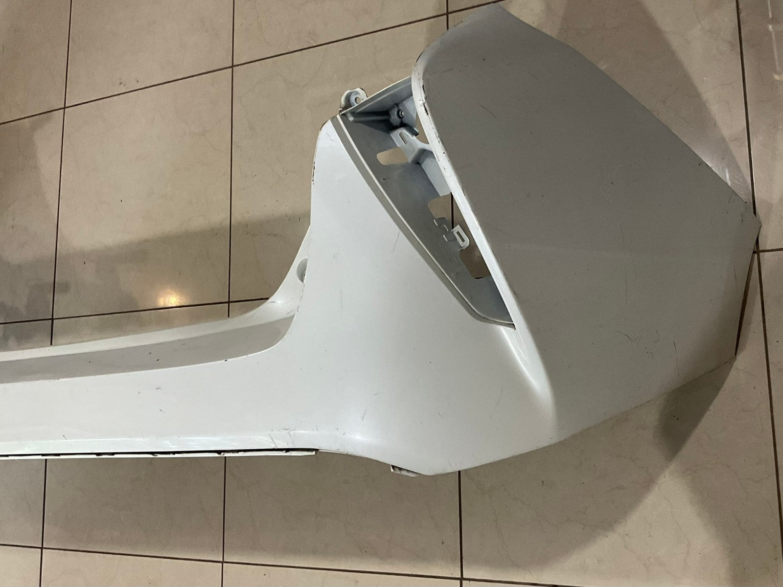 Rear Bumper Cover White Toyota Prius Two Three Four 16-18 52159+47110 OEM